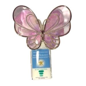 Butterfly Wallflower Plug In with Light and Scent Control